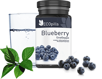 Ecopills Blueberry (Экопиллс Блюберри) - фитотаблетки для зрения
