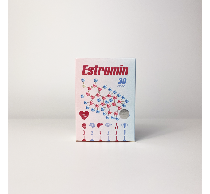 Estromin (Эстромин) - капсулы для баланса гормонального фона и улучшения выработка женских гормонов