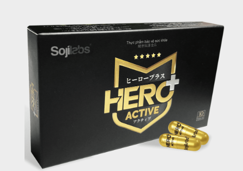 Hero+ Active (Херо+ Актив) − капсулы для мужской силы