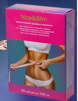 Nice&Slim (Найс энд Слим)- капсулы для похудения