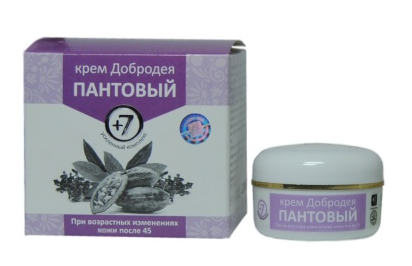 Добродея пантовый 7+ - крем для омоложения кожи лица и зоны декольте