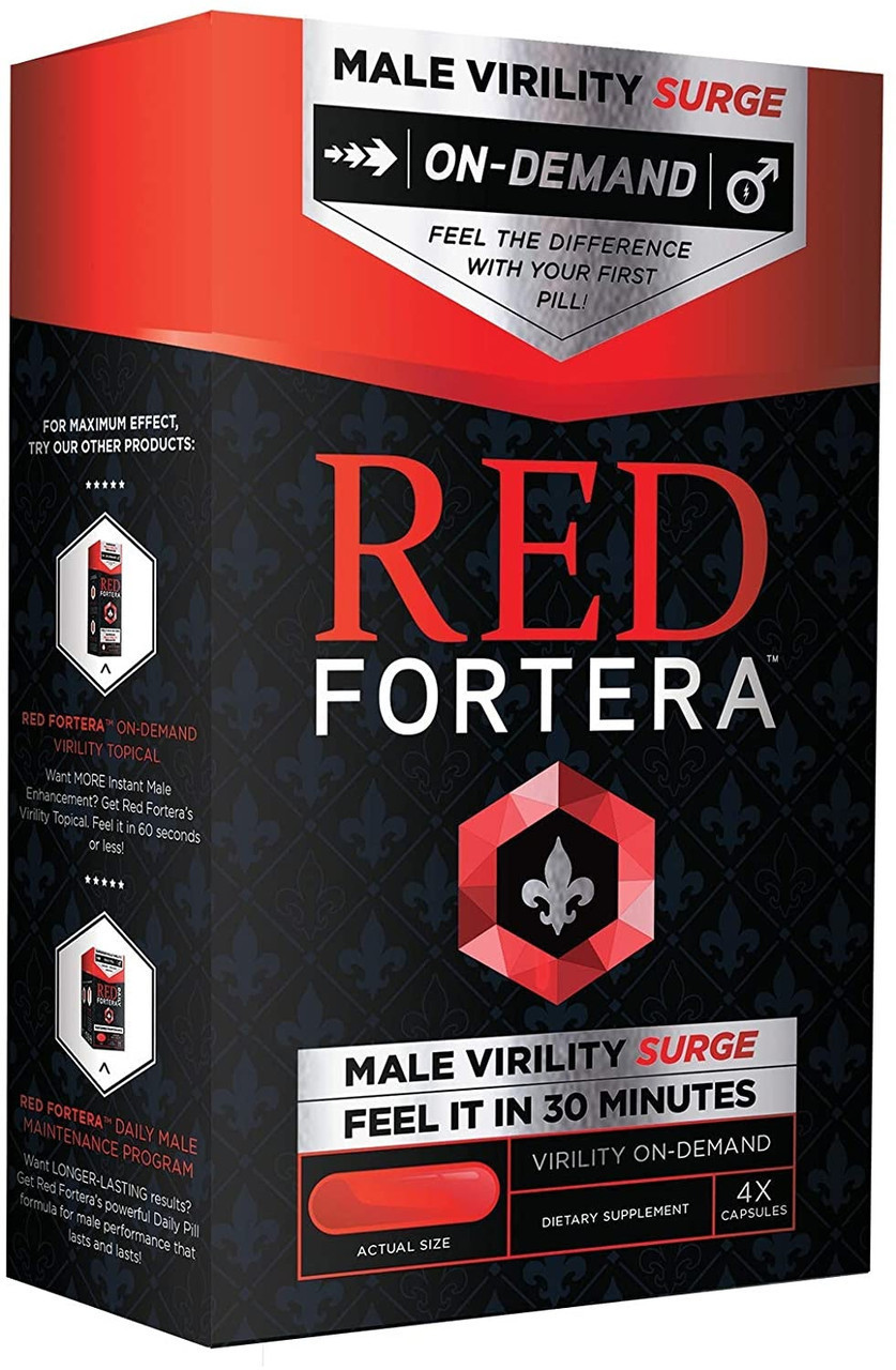 Red Fortera (Рэд Фортера) - капсулы для потенции