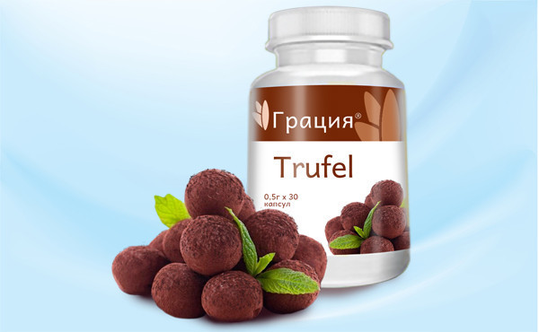 Грация Trufel (Трюфель) - шоколадные драже для похудения