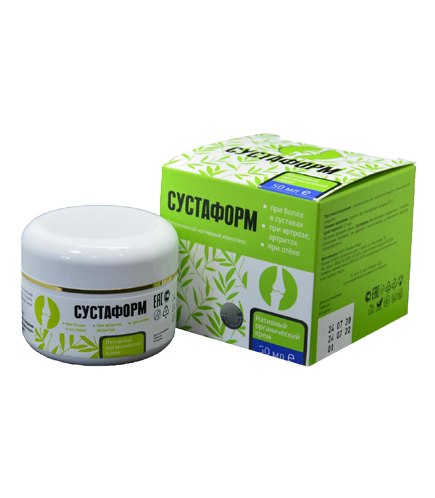 Сустаформ- крем для суставов