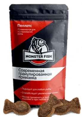 Monster Fish рыболовная приманка в форме гранул