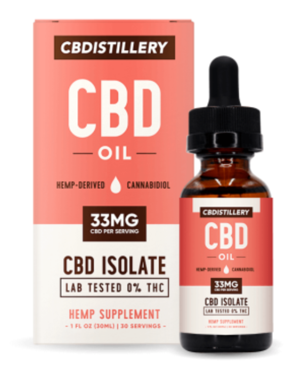 CBD Oil Tincture Isolate