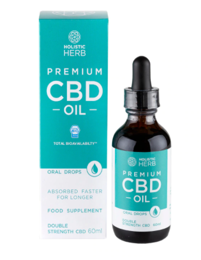 Holistic Herb Premium CBD Oil Double Strength