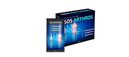 SOS Arthros (СОС Артрос) - комплекс для суставов (порошок + крем)