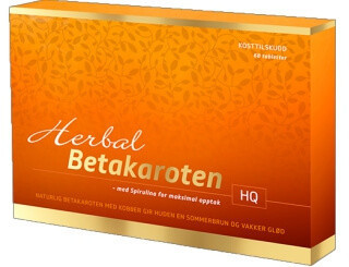 Herbal Betakaroten HQ (Гербал Бетакаротин Эйч Кью)- капсулы для загара