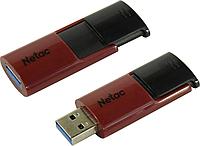 USB флэш 32GB 3.0 Netac U182/32GB қара-қызыл