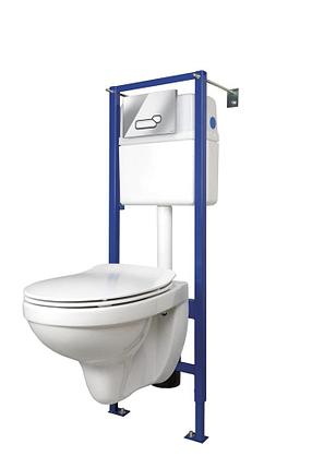 Комплект DELFI (наст.с сид.slim DP lift+инст VECTOR с кн ACTIS, хром глянцевый ), фото 2