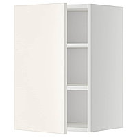 METOD МЕТОД Шкаф навесной с полкой, белый/Веддинге белый, 40x60 см