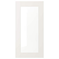 SÄVEDAL СЭВЕДАЛЬ Стеклянная дверь, белый, 40x80 см