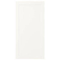 SANNIDAL САННИДАЛЬ Дверца с петлями, белый, 60x120 см