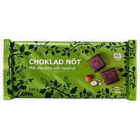 CHOKLAD NÖT Шоколад с орехами, Сертификат UTZ,