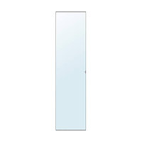 VIKEDAL ВИКЕДАЛЬ Дверца с петлями, зеркальное стекло, 50x195 см