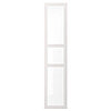 TYSSEDAL ТИССЕДАЛЬ Дверь, белый/стекло, 50x229 см