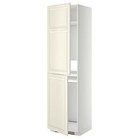 METOD МЕТОД Высок шкаф д холодильн/мороз, белый/Будбин белый с оттенком, 60x60x220 см