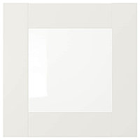 SÄVEDAL СЭВЕДАЛЬ Стеклянная дверь, белый, 40x40 см