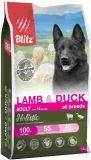 BLITZ Holistic ADULT 500г ЯГНЕНОК и УТКА беззерновой корм для собак всех пород LAMB & DUCK