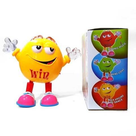 Игрушка музыкальная «Танцующая конфета M&M's» Qbean Dance (Желтый) - фото 1 - id-p87894777