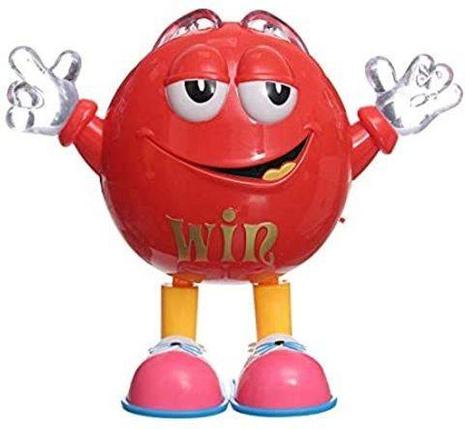 Игрушка музыкальная «Танцующая конфета M&M's» Qbean Dance (Красный), фото 2