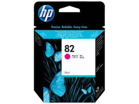 HP CH567A Картридж пурпурный HP 82 для DesignJet 500/510/800/820/815, 28 ml