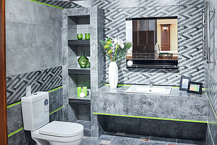 Кафель | Плитка настенная 30х60 Нью-Йорк | New york 1С светло-серый, фото 5