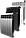 Радиатор алюминиевый Biliner 500/90 выпуклый Royal Thermo черный (РОССИЯ), фото 2