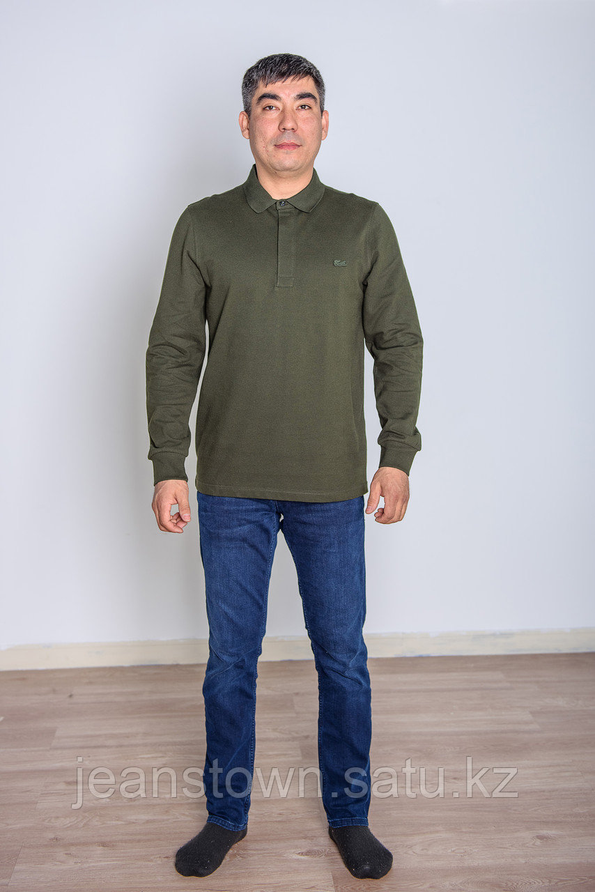 Кофта мужская зеленая Lacoste