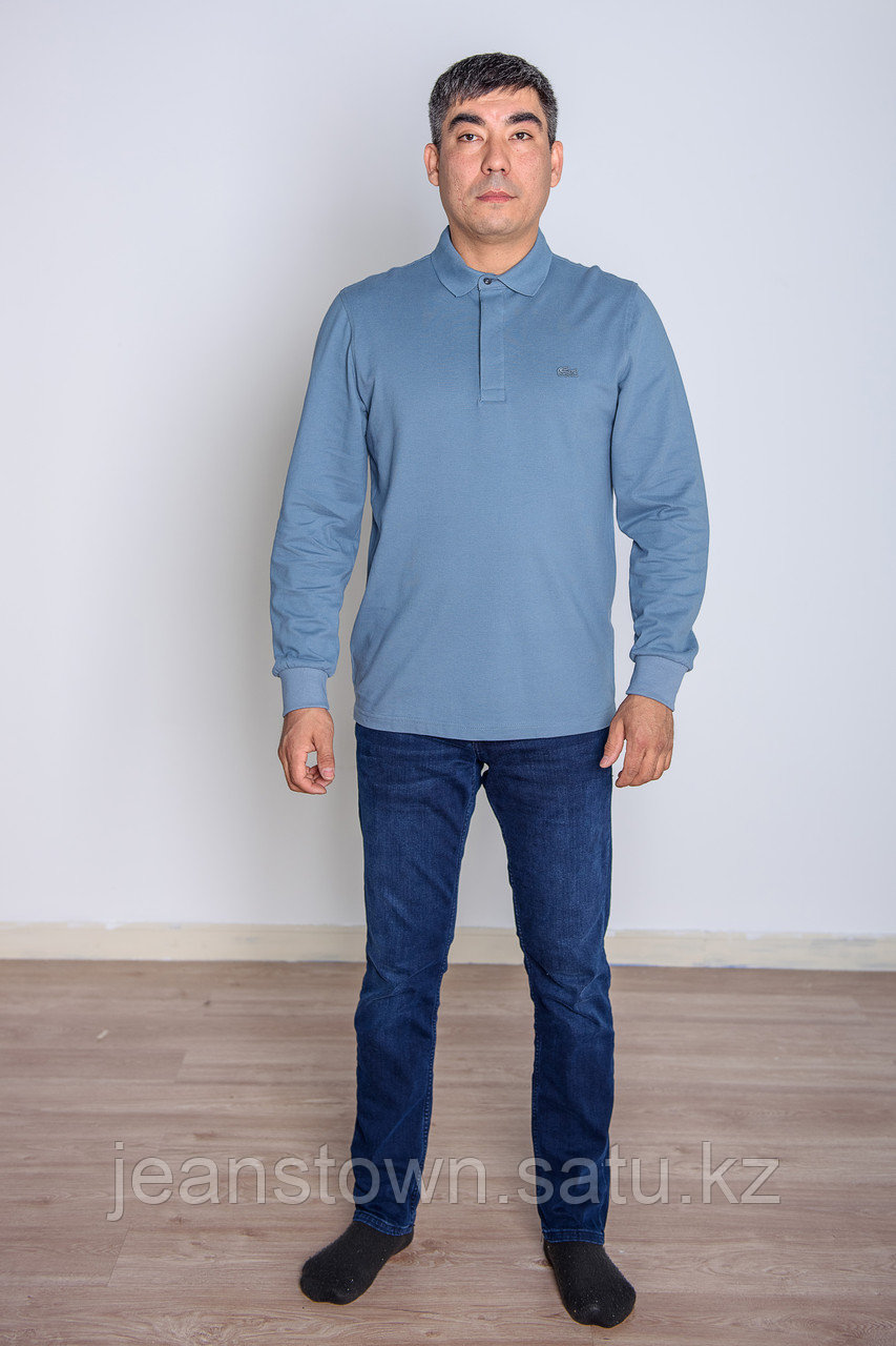 Кофта мужская голубая Lacoste