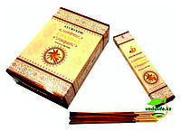 Натуральные Масала-Благовония "Сандал" (Masala Incense Chandan AYURVEDIC), 15 палочек.