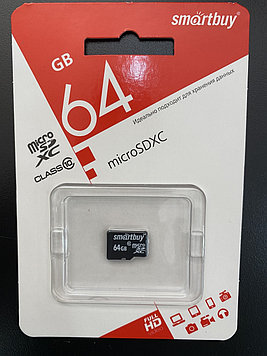 Карта памяти Micro SD, Class 10 Smart Buy Original