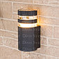 Корпус светильника "Techno" односторонний с Е27, настенный, декоративный, уличный, для подсветки стен, заборов, фото 7