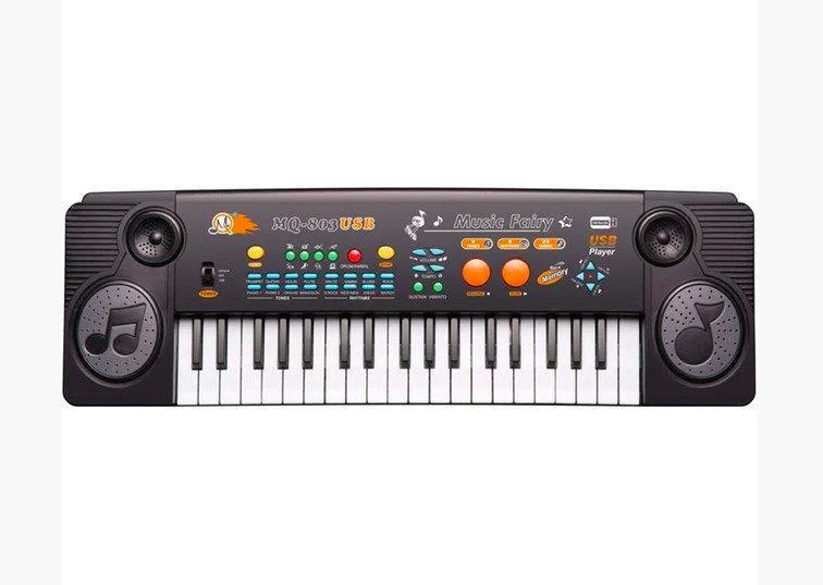 Детский пианино синтезатор MQ 806 орган 54 клавиши USB (МP3) + микрофон. 2 динамика. Работает от сети. - фото 2 - id-p87956982