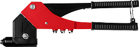 Заклепочник поворотный ЗУБР, литой корпус, 0-360°, вытяжные 2.4-4.8 мм  (31191_z01)