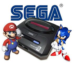Телевизионная игровая приставка Sega Mega Drive 2