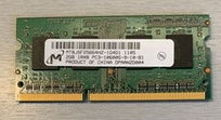 SoDimm DDR3 2Gb Micron 1333MHZ - 10600