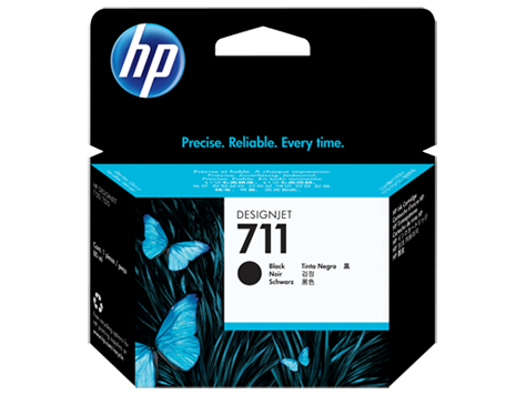 HP CZ133A Картридж струйный черный HP 711 для Designjet T120/T520 ePrinter, 80 ml - фото 1 - id-p10522562
