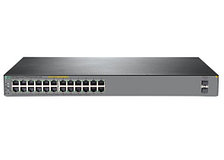 Коммутатор HPE OfficeConnect 1920S, 24G, 2 разъема SFP, PoE+, 370 Вт [JL385A]