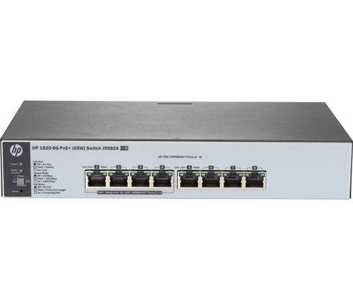 Коммутатор HP 1820-8G-PoE+ [J9982A]