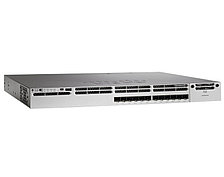 Коммутатор Cisco Catalyst, 48 xGE (12 mGig+36 Gig) UPoE, LAN Base [WS-C3850-12X48U-L]