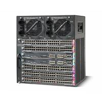 Коммутатор Cisco Catalyst, 96 x GE (PoE), 2 x SFP, 2 x SFP+, LAN Base [WS-C4507RE+96V+]