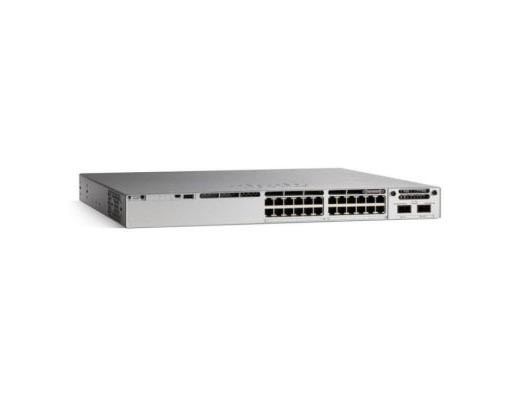 Коммутатор Cisco Catalyst 9300, 24x10GE (PoE), Network Essentials [C9300-24UX-E]
