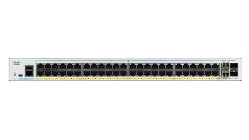 Коммутатор Cisco Catalyst 1000, 48xGE, 4x10G SFP+ [C1000-48T-4X-L]