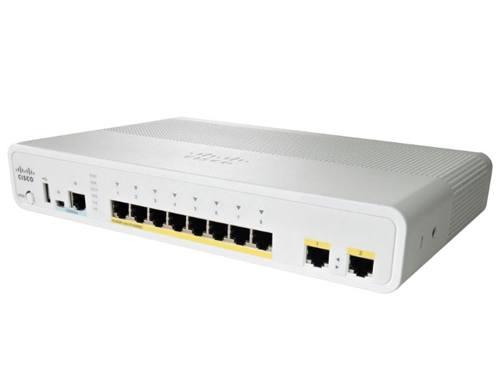 Коммутатор Cisco Catalyst, 8 x FE, 2 x GE/SFP, LAN Lite [WS-C2960C-8TC-S]