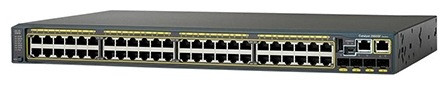 Коммутатор Cisco Catalyst, 48 x FE, 4 x SFP, LAN Base [WS-C2960S-F48TS-L]
