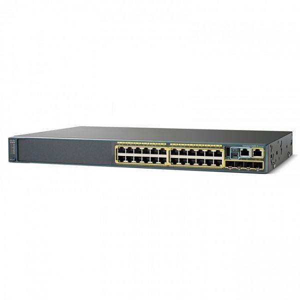 Коммутатор Cisco Catalyst, 24 x FE, 2 x SFP, LAN Lite [WS-C2960S-F24TS-S]