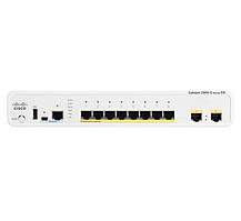 Коммутатор Cisco Catalyst, 8 x FE (PoE), 2 x GE/SFP, LAN Base [WS-C2960C-8PC-L]