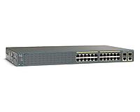 Коммутатор Cisco Catalyst, 24 x FE (8 PoE), 2 x SFP, LAN Lite [WS-C2960-24LC-S]